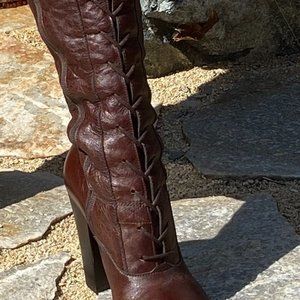MIA Tall Leather Boot Size 8.5